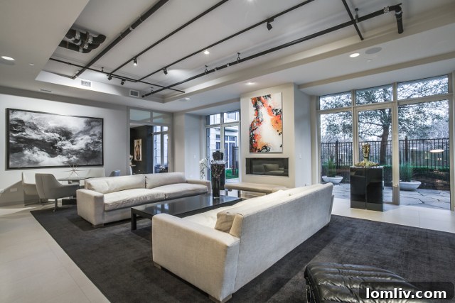 Vendome 1H Living Room - Spacious and art-filled