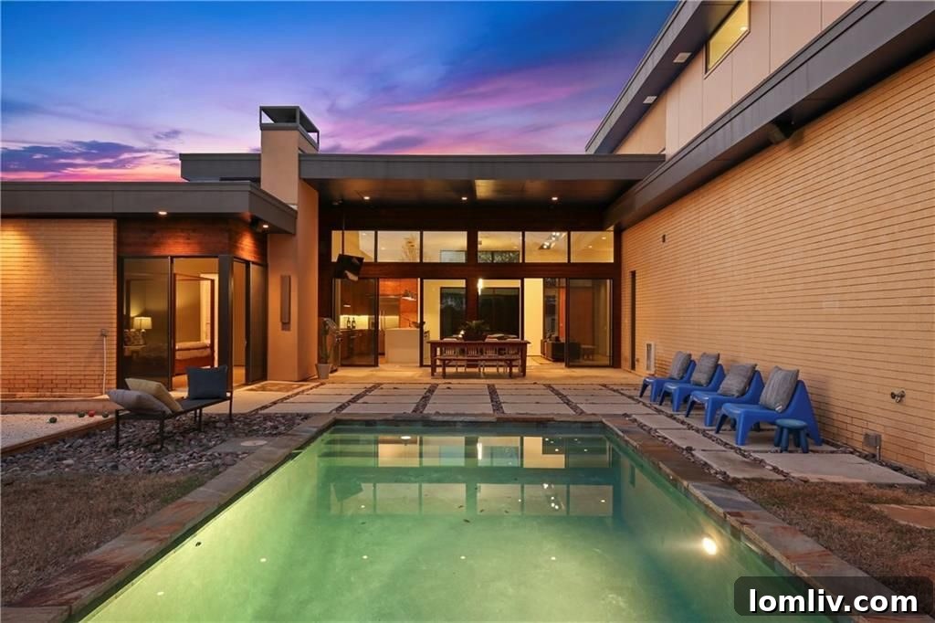 Outdoor Living Area with Fire Pit