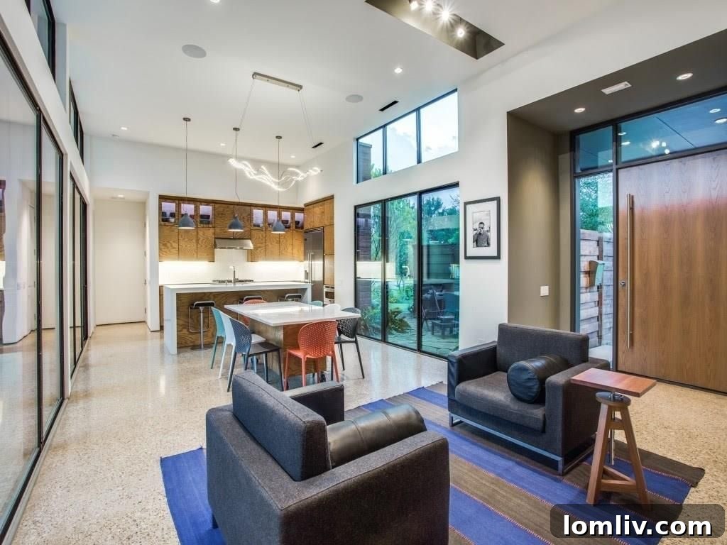 Elegant Dining Area with Modern Furnishings