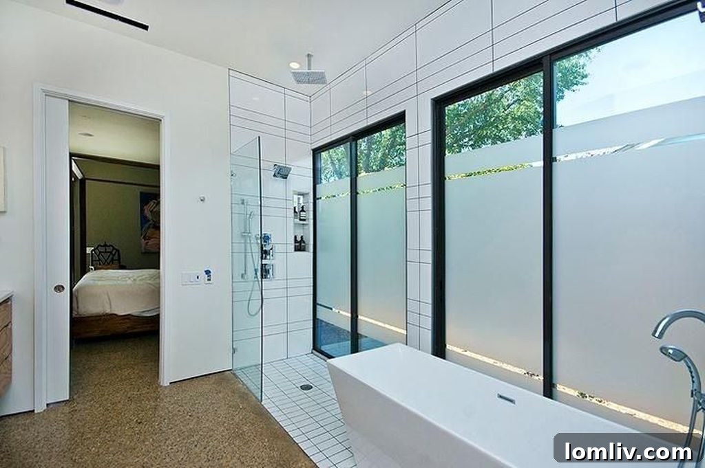 Modern Interior Hallway with Architectural Lighting
