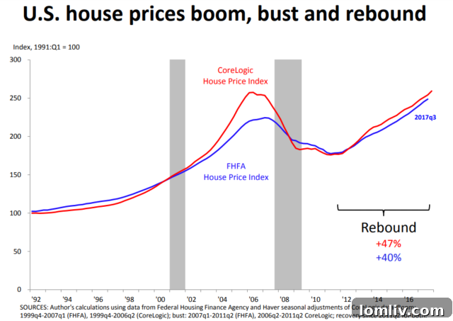 Chart illustrating the rise of the single-family rental market and involvement of hedge funds.