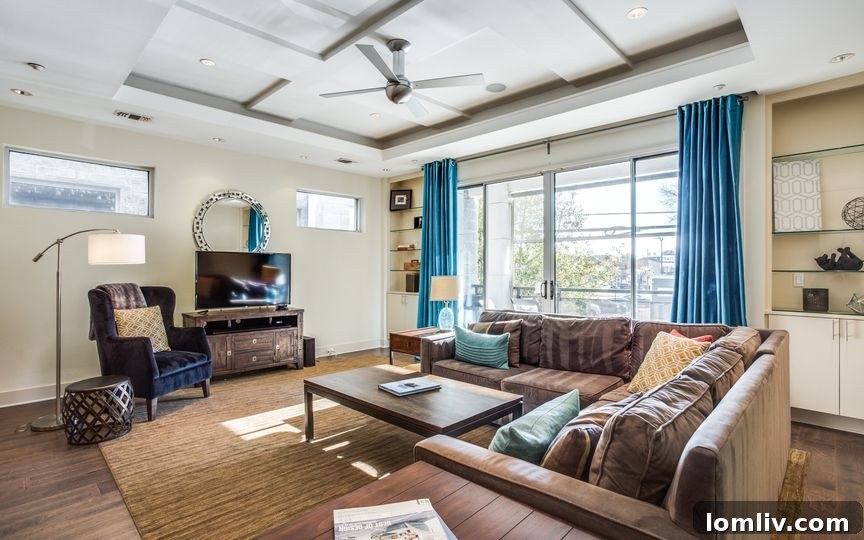 Rooftop Deck with Panoramic Dallas Skyline Views