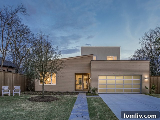 Dallas's first internationally certified Passive House exterior