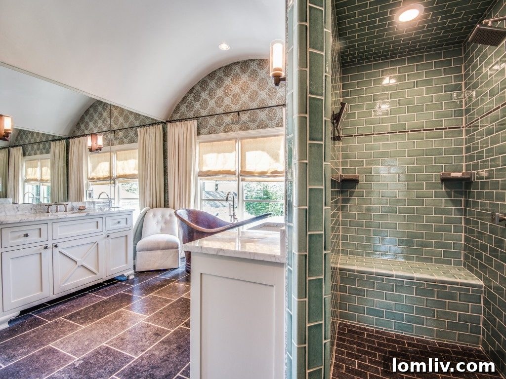 Spa-like Master Bathroom with Freestanding Tub
