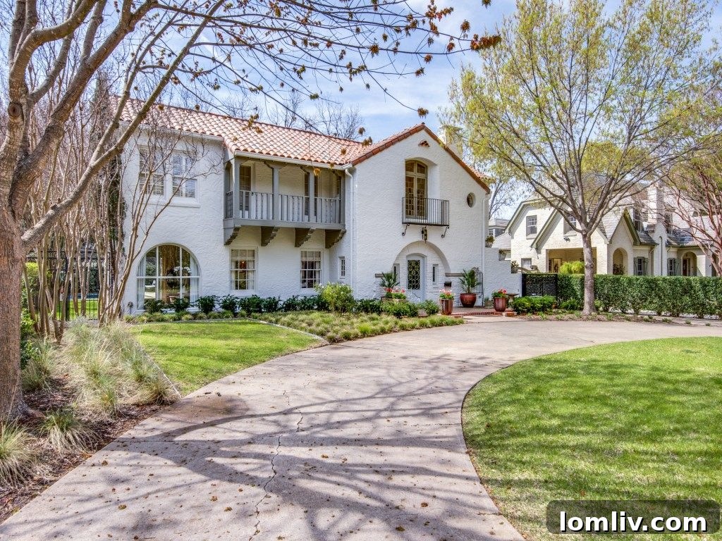 Stunning Exterior of 5422 Montrose Drive, Dallas