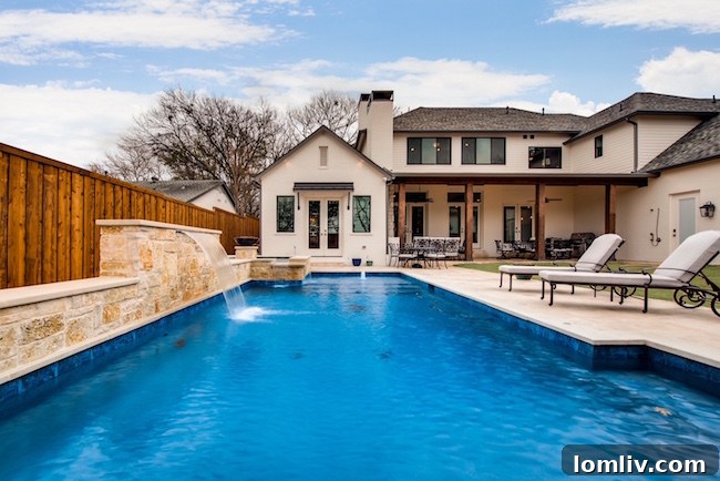 Contemporary design of 9797 Wisterwood, another quality home by New Leaf Homes