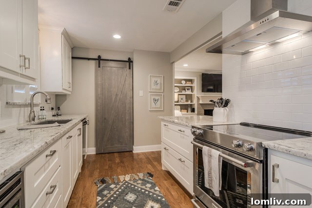 Interior living space of 9824 Robin Hill, featuring contemporary finishes