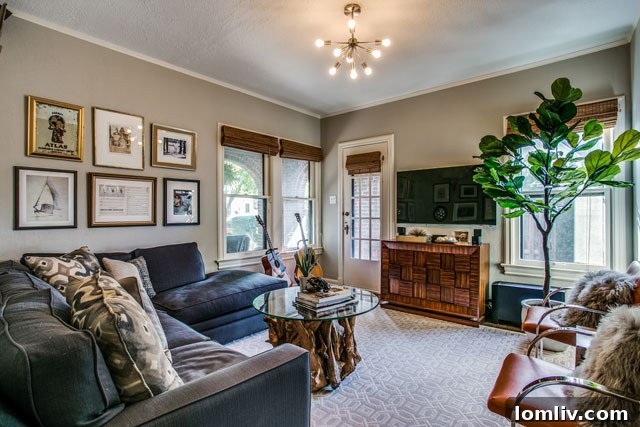 Hollywood Heights Tudor: A Designer's Vision Realized 20 Open shelving and carefully curated items add personality and charm to the kitchen at 707 Cordova.