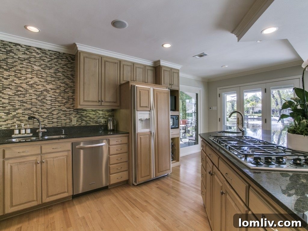 Expansive Chef's Kitchen in Lakewood Home