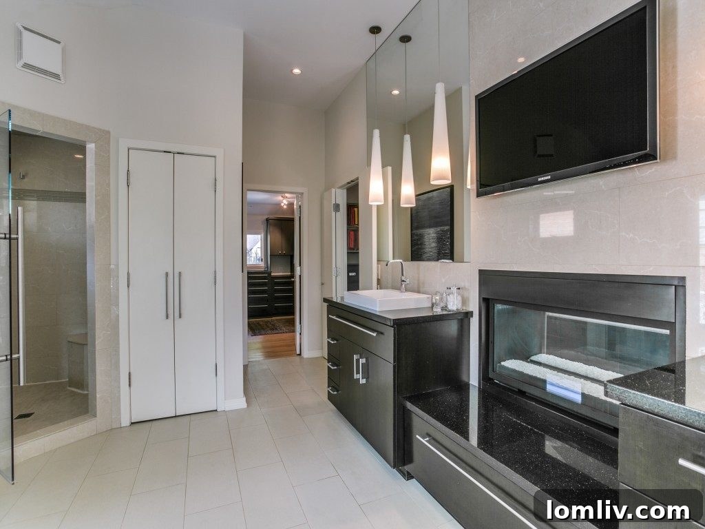 Master Suite with Private Balcony and Lake View
