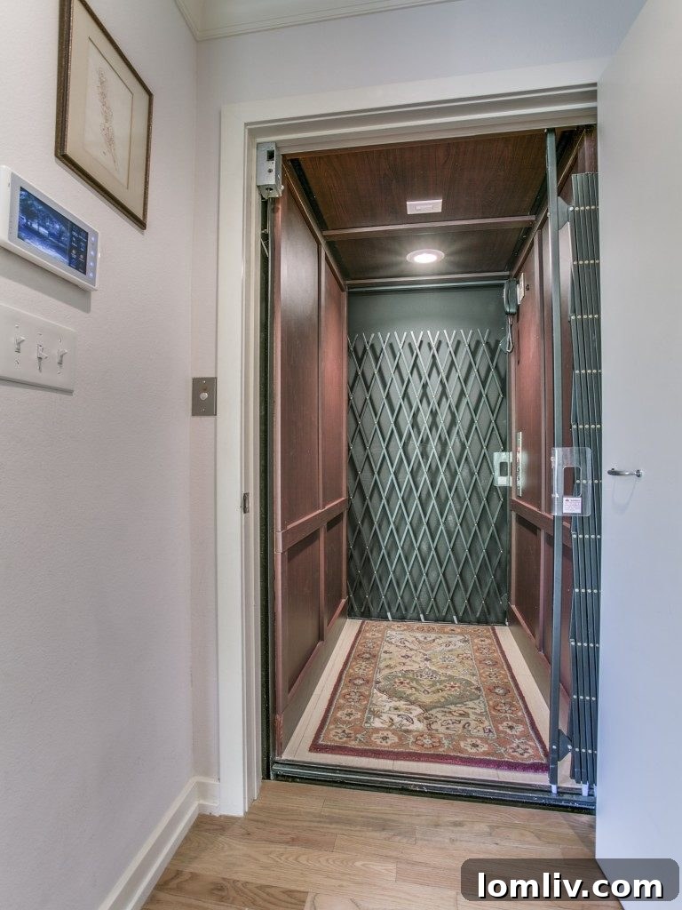 Private Elevator to Guest Apartment