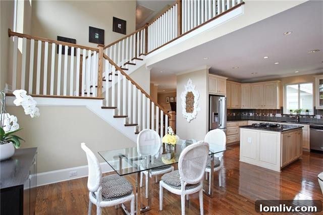 Modern kitchen with granite countertops and stainless steel appliances in 6700 Fisher Rd