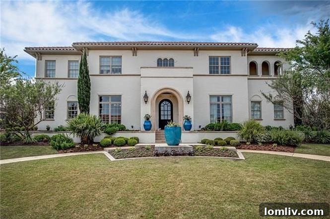 Luxury Fort Worth Mediterranean Home in Riverhills