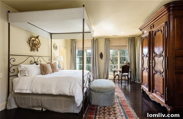 Serene Guest Bedroom with Classic European Decor
