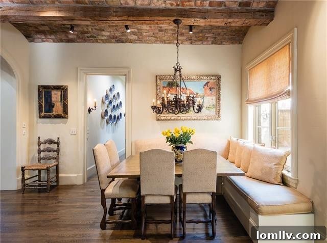 Spacious Kitchen with Rustic Charm and Modern Amenities