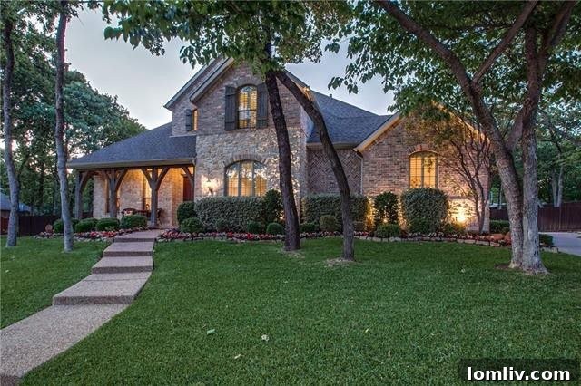 Keller Home Backyard Pool Oasis