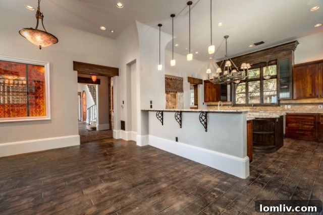 Luxurious bathroom with double vanities and high-end finishes