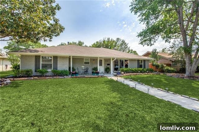 Dallas Real Estate - Bright Living Space