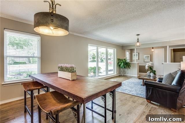 Northwest Dallas Real Estate - Cozy Fireplace