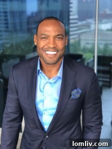 Darren Woodson, former Dallas Cowboys player and judge for IIDA Lavish event