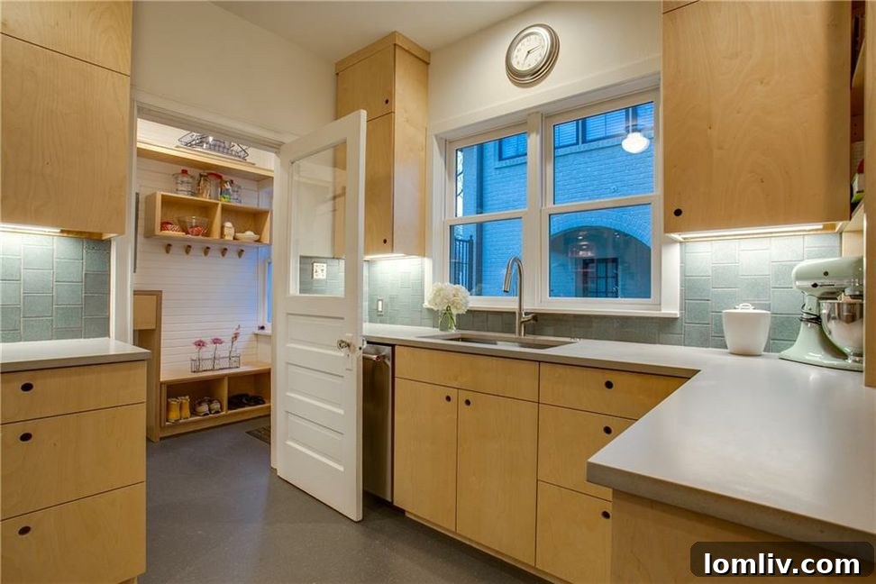 Unveiling North Oak Cliff's Singular Masterpiece 10 Julia Child-inspired pegboard in the kitchen