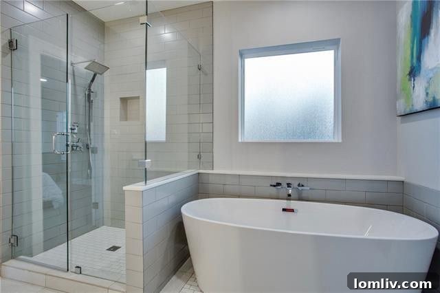Spa-like Master Bathroom Dallas Real Estate