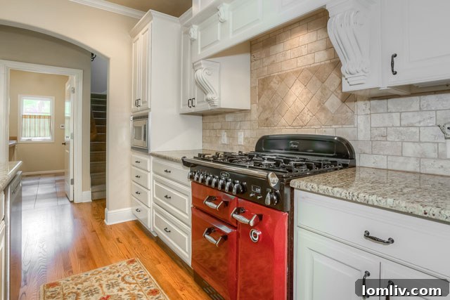 Gourmet Kitchen with Aga Range at 2708 River Forest Drive