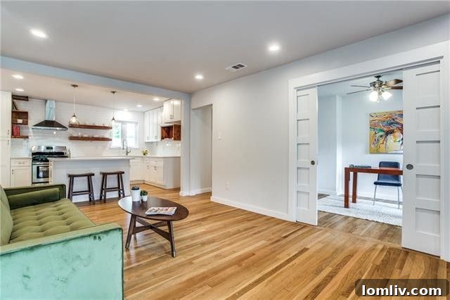 Kitchen Island and Quartz Countertops