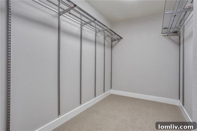 Elegant Walk-in Closet in Master Suite