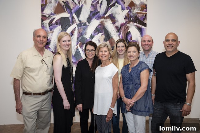 Kyle Crews (Urban Team/McKenzie), Meredith Leyendecker (Talley Dunn), Talley Dunn, Anne Crews (Kyle’s wife), Katy Tomaszczuk (McKenzie), Tammy Gribble (Urban Team/McKenzie), Sanders Avrea (Urban Team/McKenzie) and Trini Martinez (Talley Dunn) at The McKenzie launch event