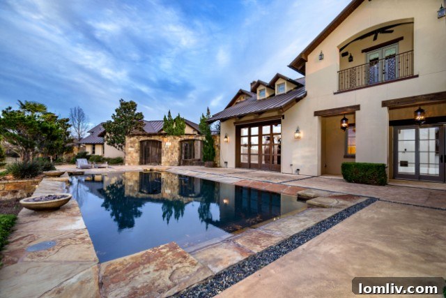 King Fisher Drive Vaquero Estate Exterior Drone View by Elite Auctions