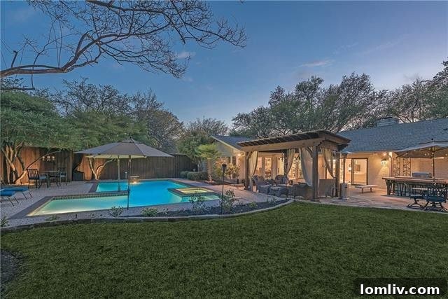 Northwood Hills Dallas Backyard