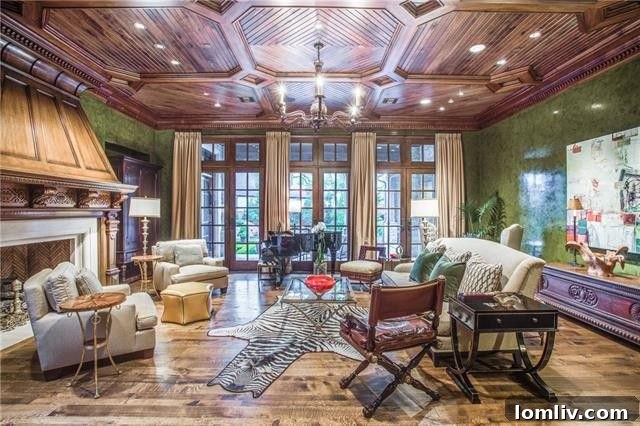 Luxury Home Dallas - Library