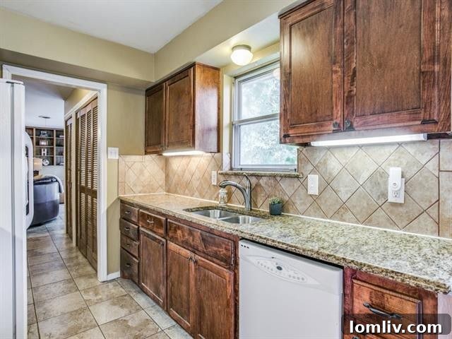 Spacious Backyard with Privacy Fence