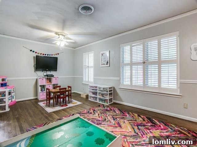 View of Living Room from Dining Area