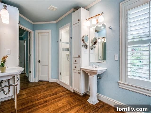 Updated Master Bathroom with Modern Fixtures