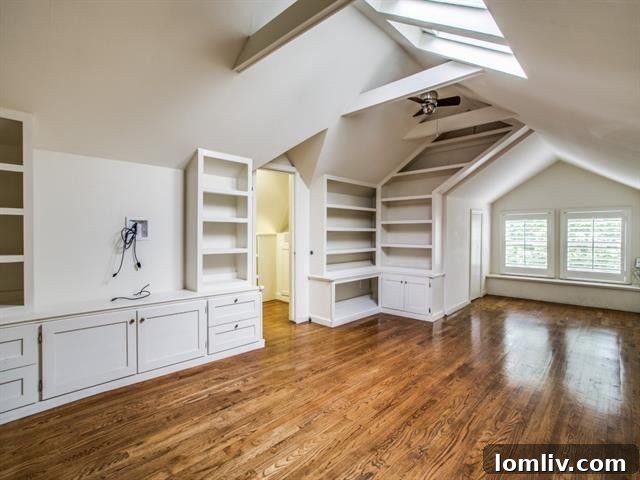 Upstairs Second Master Suite with Built-in Cabinetry