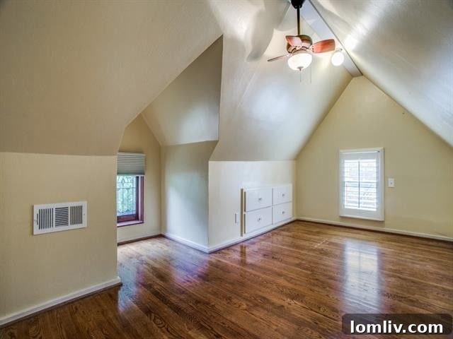 Spacious Second Master Bedroom Interior