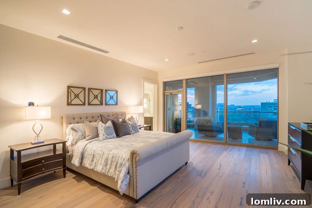 Elegant outdoor terrace with seating and city views at The Stoneleigh Residences