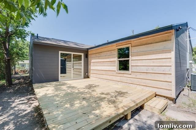 2630 Larry Dr East Dallas front facade new landscaping