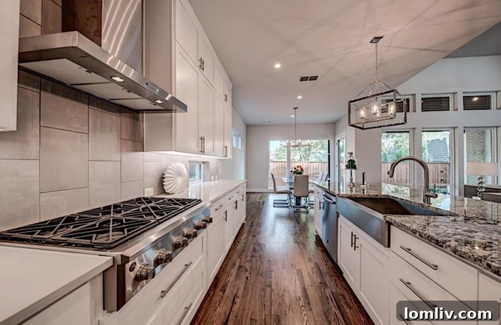 Spacious Kitchen with Abundant Counter Space and Natural Light