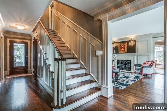 Grand Foyer of Lakewood Luxury Home