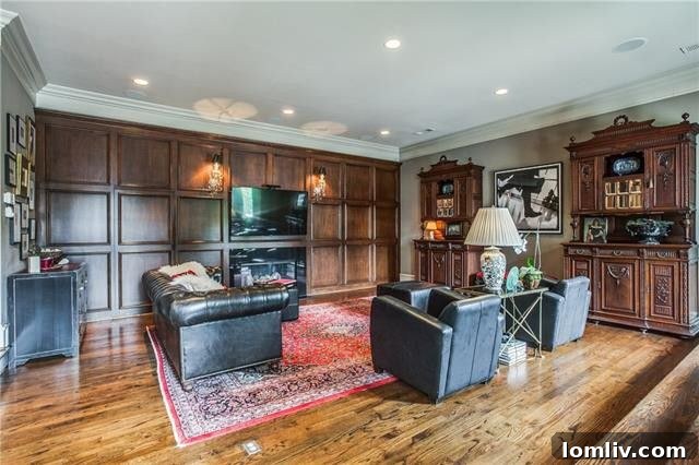 Warm and Inviting Family Room