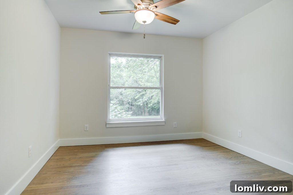 Comfortable Secondary Bedroom with Ample Natural Light