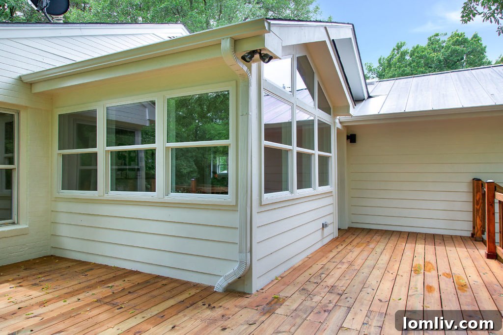 Practical New Gutters on Remodeled Dallas Home