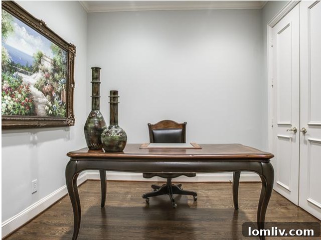 Before: Dull study space.