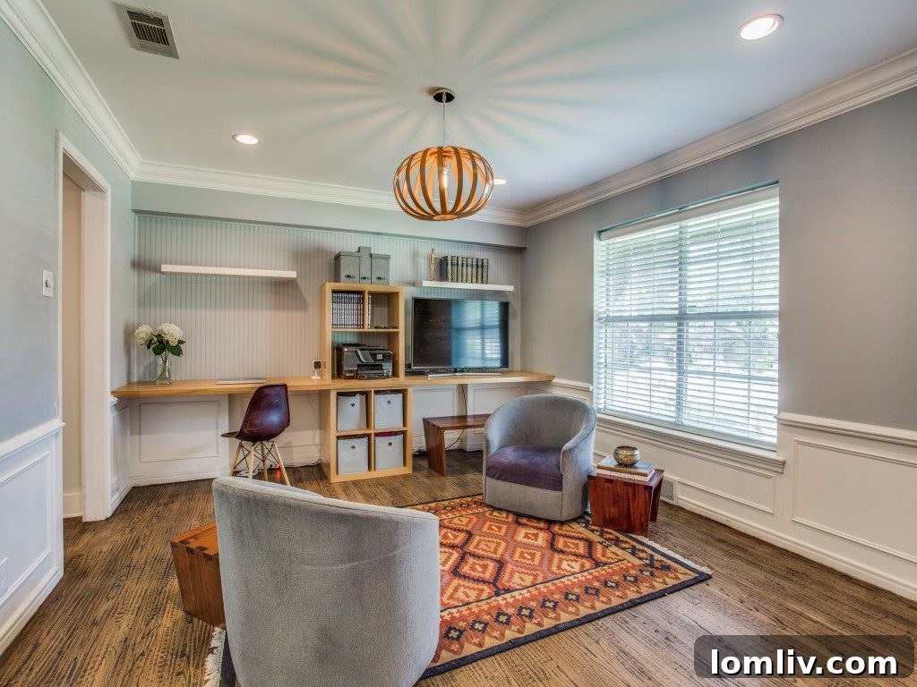 Designer Ranch Oasis in Eudora Estates 6 Chicot Drive Living Space