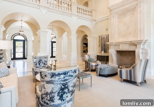 Tony Visconti of Bella Custom Homes - Detailing the interior of a custom-built residence