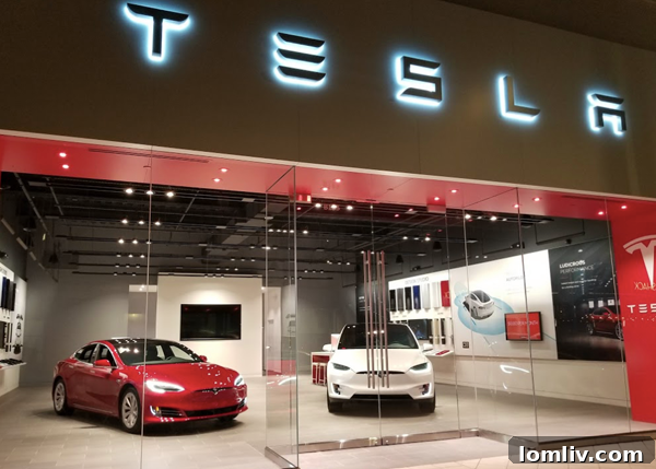 Tesla-showroom