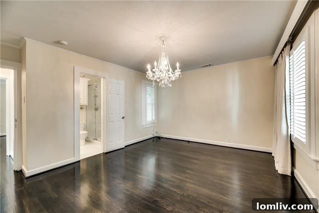 Luxurious Master Bedroom Upstairs